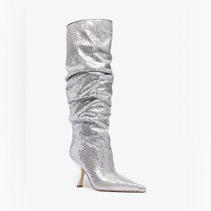 MSRP $325 MICHAEL MICHAEL KORS Luna Sequined Boot